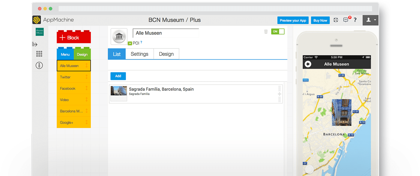 Meilleures plateformes et outils de création d'applications - AppMachine