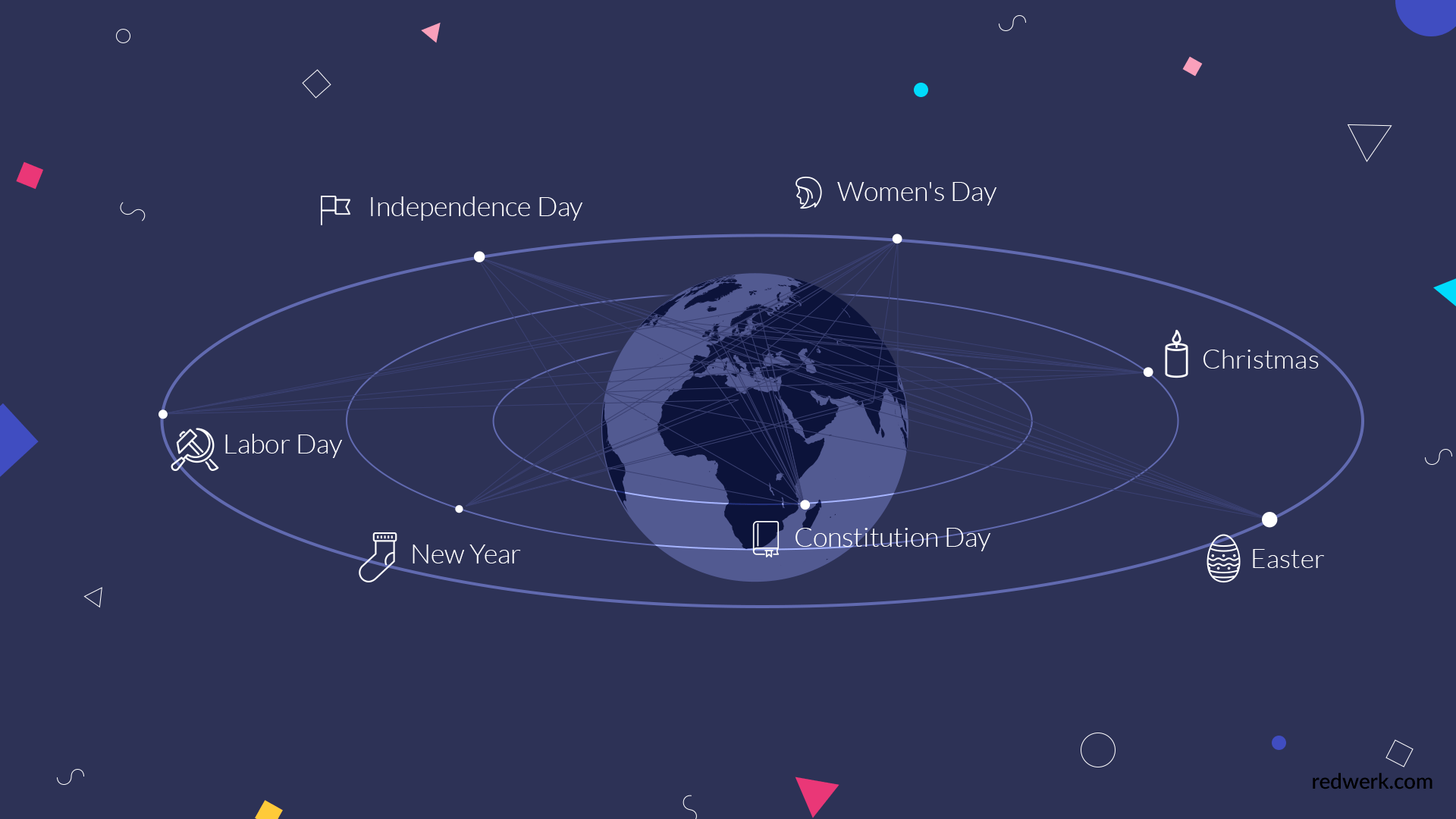 Jours fériés nationaux