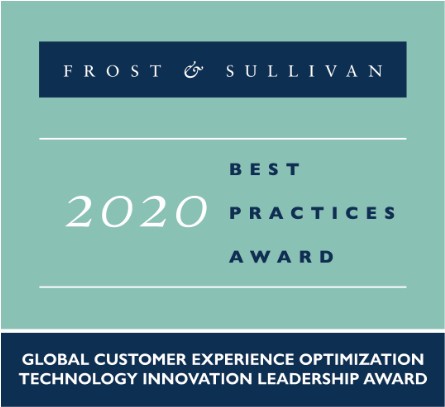 Frost & Sullivan, Prix des meilleures pratiques 2020