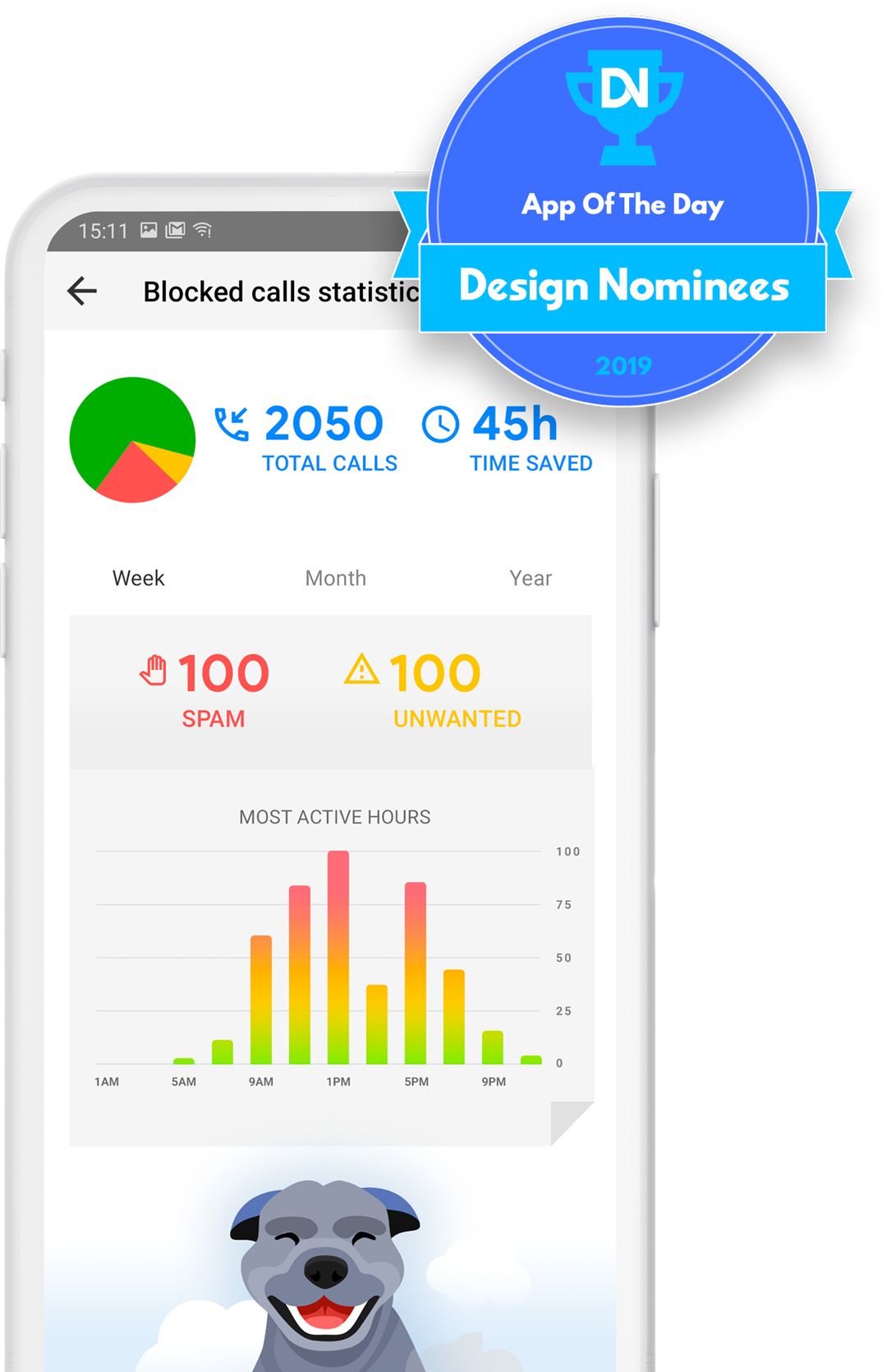 Nommée Application du Jour par Design Nominees