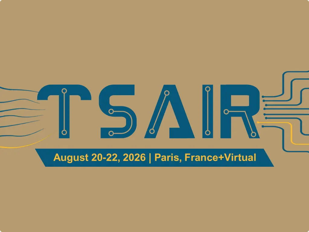 4e Sommet technologique sur l'IA et la robotique, 20-22 août, Paris, France (Hybride)