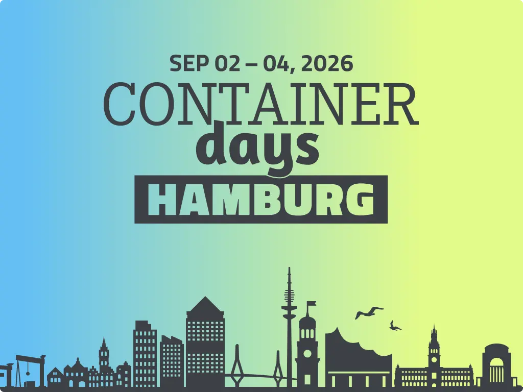 ContainerDays, du 2 au 4 septembre, Hambourg, Allemagne (en présentiel)
