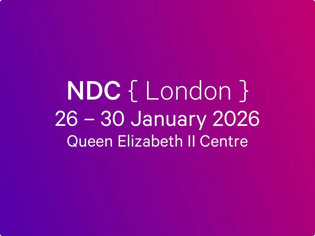 NDC, 26-30 janvier, Londres, Royaume-Uni (en présentiel)