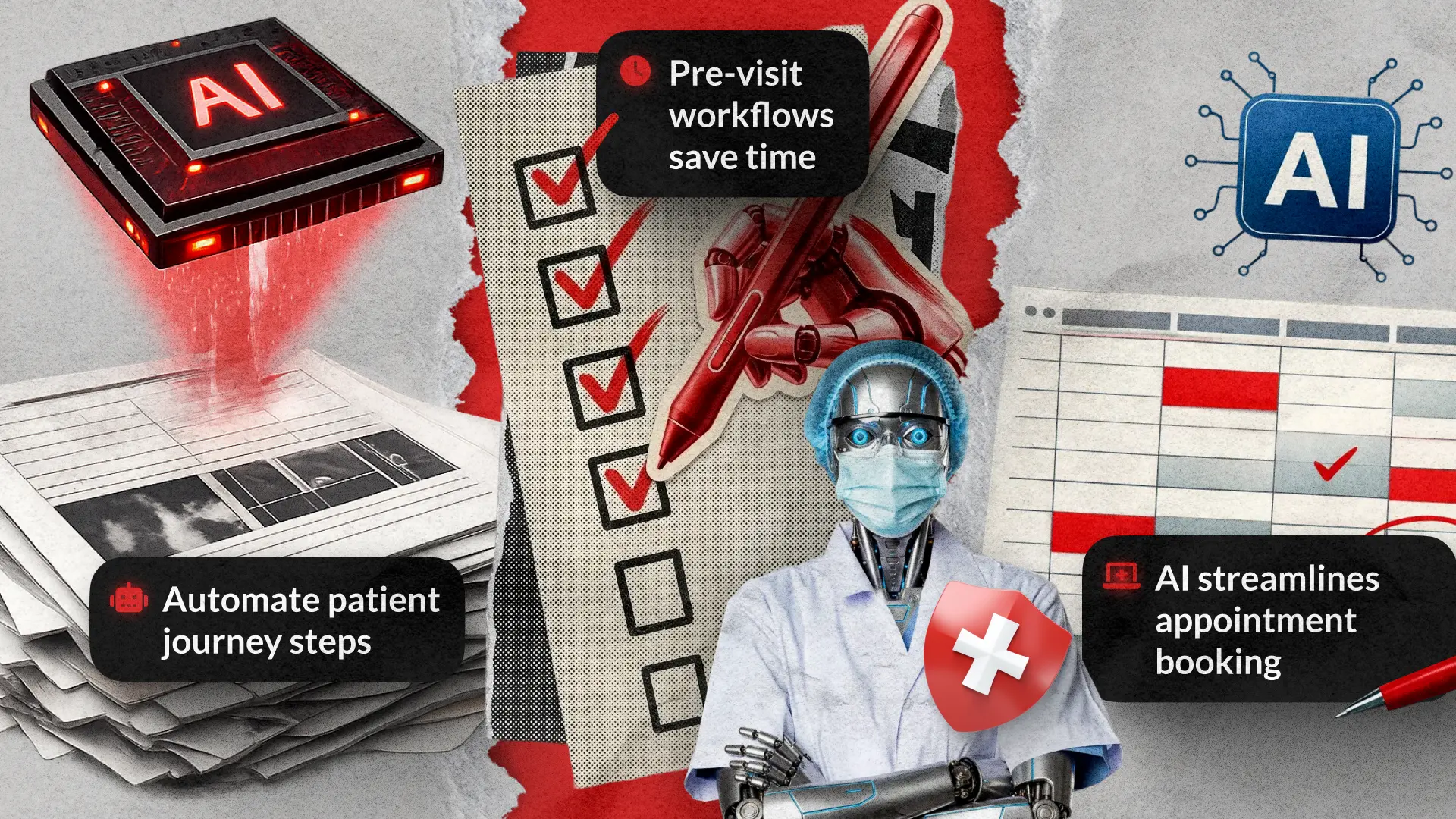 Des rendez-vous aux suivis : automatisation du parcours patient avec les workflows IA