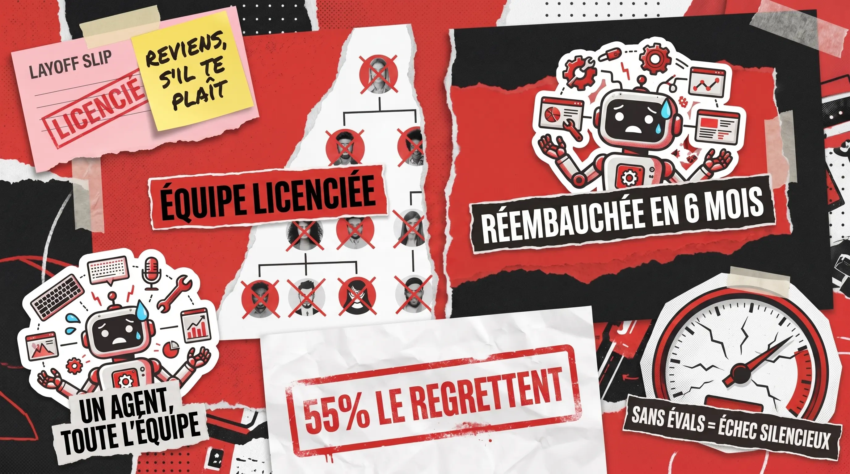 Pourquoi la transformation de la main-d’œuvre par l’IA échoue : les 4 erreurs que font les entreprises avant même de commencer à construire