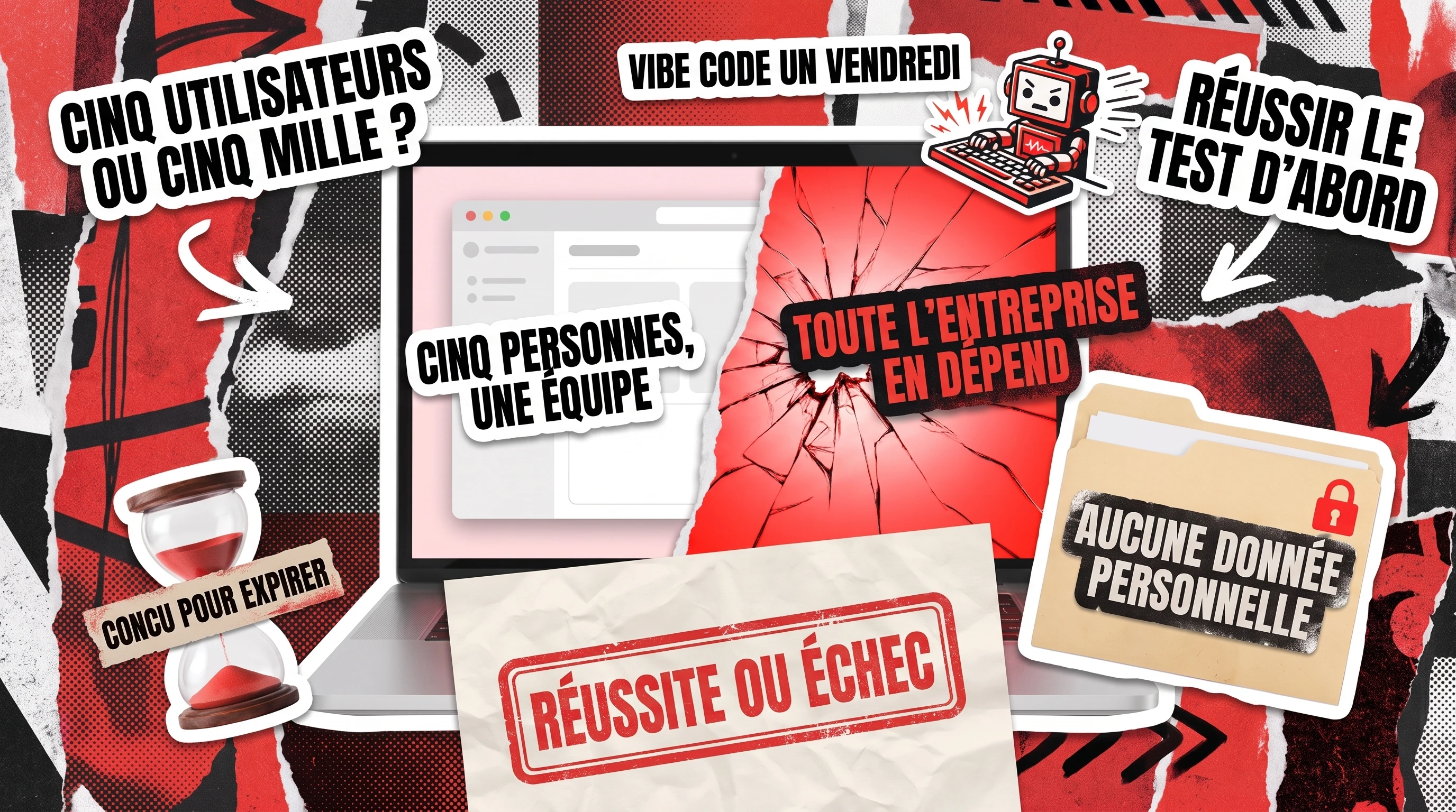 Outils internes : le test d’adéquation en quatre parties pour le vibe coding