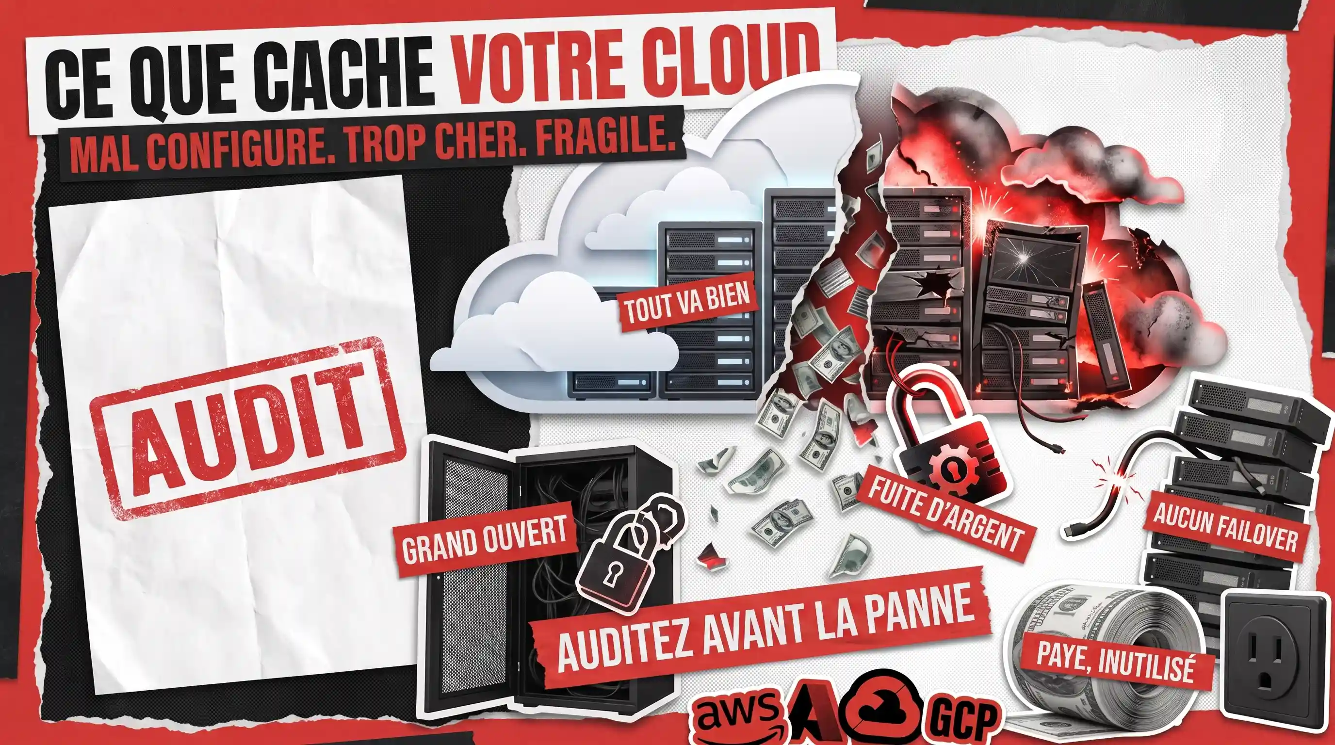 Comment auditer l’infrastructure cloud : coût, sécurité et fragilité