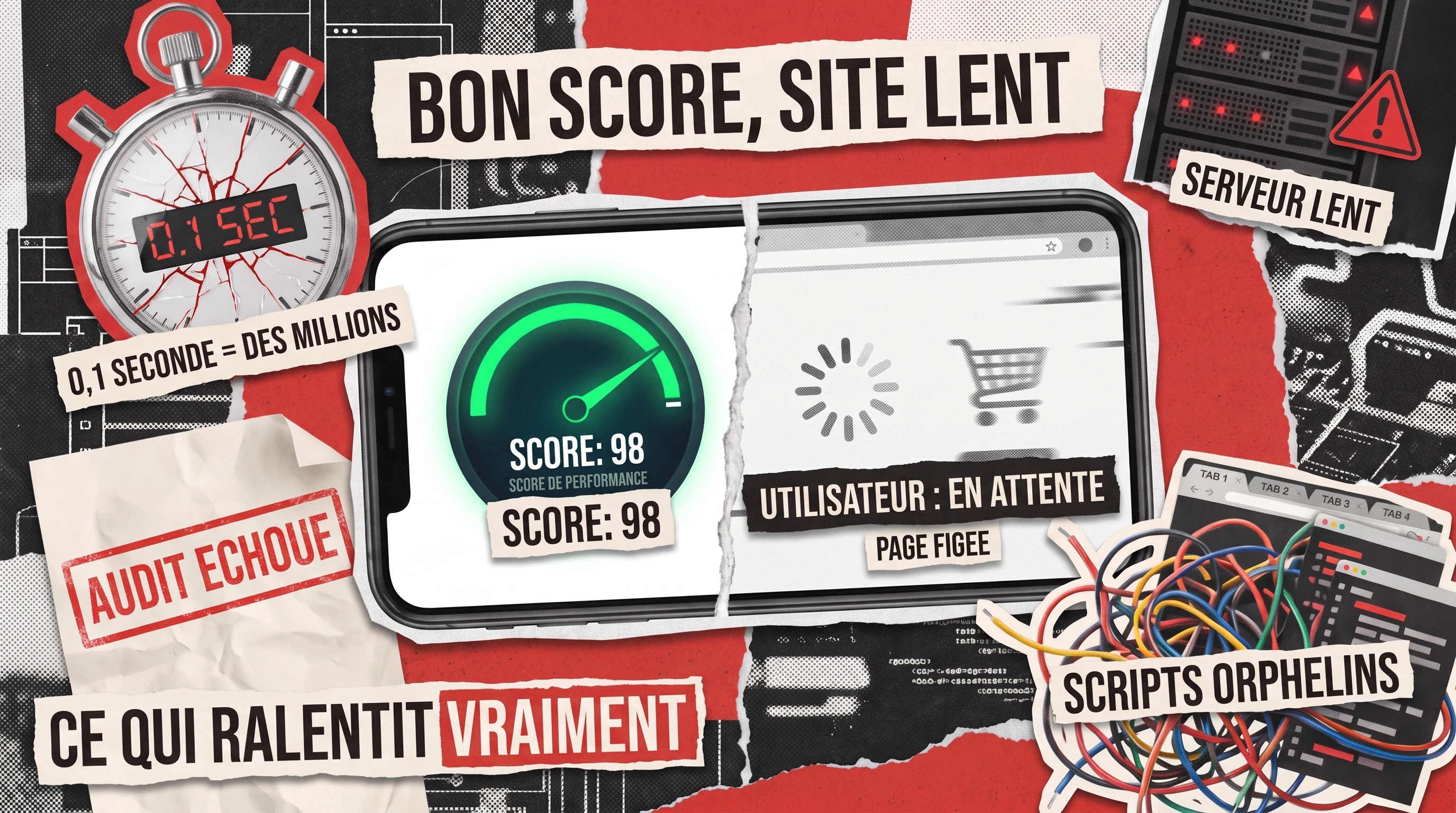 Audit de performance web : identifier ce qui ralentit votre site