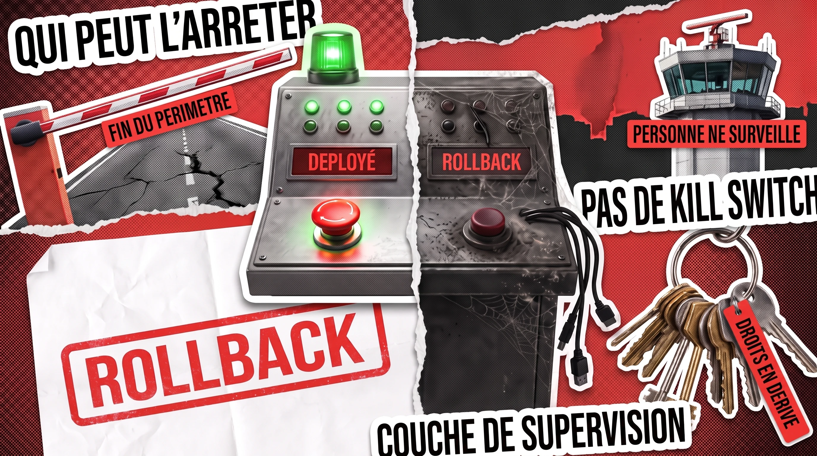 Gouvernance des agents d’IA en entreprise  : la couche de supervision